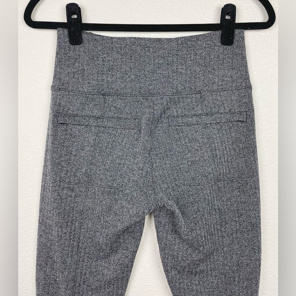 Athleta Women's Small Delancey Herringbone Tight High Rise Zip Pocket Leggings - Picture 5 of 16